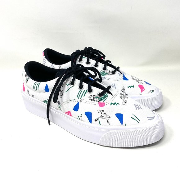 💖MEGA SALE💖Converse Men's SKID GRIP CVO OX White Print Canvas Low Top 170724 - Picture 4 of 10